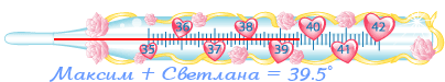 Термометр любви